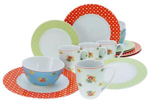 KOMBINOVANÝ SERVIS, 16-dielne, porcelán Creatable - Jedálenské sety, Online Only