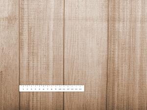 PVC obrus Hnedý dekor dreva PV-064 - metráž š. 140 cm