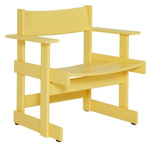 Kreslo Bullnose Lounge, Yellow Stain – Hem