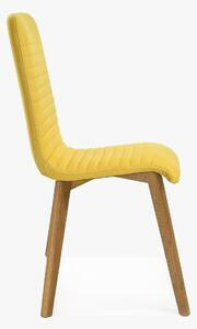 Jedálenská stolička žltá, arosa