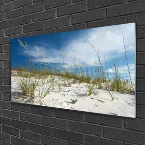 Obraz na skle Pláž príroda 125x50 cm