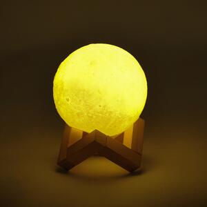 KIK Stolná lampa Mesiac 3D