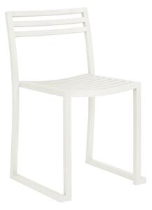 Záhradná stolička Chop, Grey White – Hem