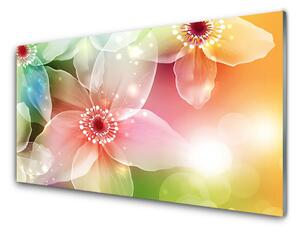Nástenný panel  Kvet rastlina príroda umenie 125x50 cm
