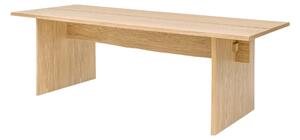 Stôl Bookmatch, 220, Oak – Hem