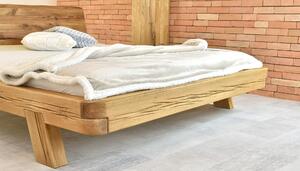 Manželská dubová posteľ MIA (140x200)