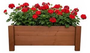 ATMOWOOD Drevený truhlík 90 cm - teak