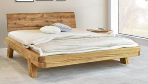 Manželská dubová posteľ MIA (140x200)