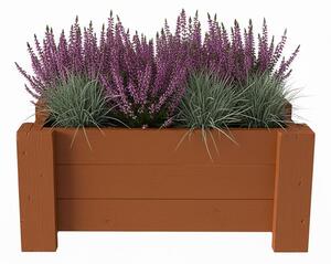 ATMOWOOD Drevený truhlík 60 cm - teak