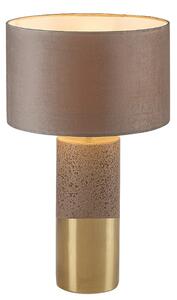 RABALUX 74219 Yelda stolná lampa D330mm 1xE27 hnedá, zlatá