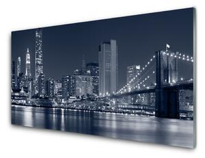 Nástenný panel  Mesto most architektúra 120x60 cm