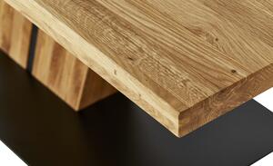 Jedálenský stôl masív dub (s jednou nohou v strede CALGARY 180 x 90)