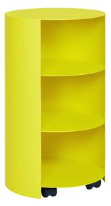 Stolík Hide Pedestal, Sulfur Yellow – Hem