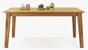 Dubový stôl MIREK ( 160 x 90 cm) AKCIA