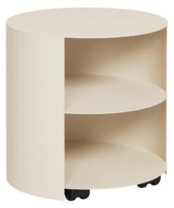 Odkladací stolík Hide, Light Ivory – Hem