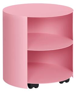 Odkladací stolík Hide, Light Pink – Hem