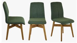 Moderná jedálenská stolička ( York ) zelená