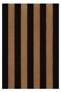 Koberec Pattern Rug, Large, Black / Beige Stripe – Hem