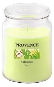 Provence Vonná sviečka v skle PROVENCE 95 hodín citronela