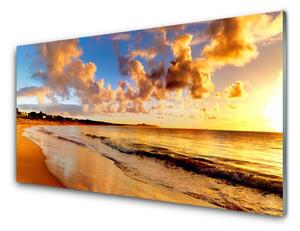 Nástenný panel  Oceán pláž príroda 100x50 cm