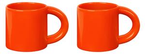 Sada hrnčekov Bronto, Orange, 2 ks – Hem