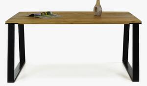 Dubový stôl LOFT ( 160 x 90 cm) AKCIA