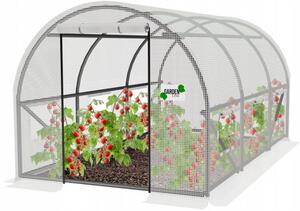Záhradný fóliovník 2 m x 3 m v bielej farbe