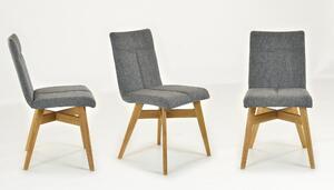 Jedálenska stolička ARONA tmavá sivá - nórsky dizajn 9019