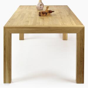 Drevený dubový stôl do jedálne Dennmark 160 x 90