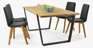 Dizajnová stolička AROSA z pravej kože Náš tip