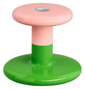 Svietnik Pesa Low, Pink / Green – Hem