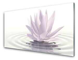 Nástenný panel  Kvet voda umenie 100x50 cm
