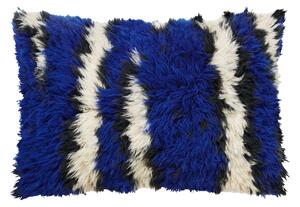 Vankúš Monster Large, Ultramarine Blue / Off-white – Hem