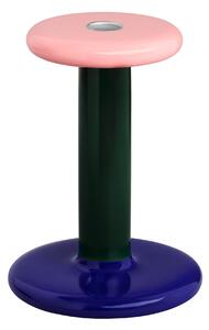 Svietnik Pesa Medium, Pink / Black Green / Night Blue – Hem
