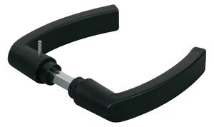 LOCINOX ® LOCINOX® 3006P polyamidová kľučka, materiál: polyamid (čierny), hriadeľ 8x8x66,5 mm, cena za PÁR