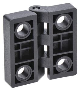 Kovian-Prod Záves plastový 48x48x30mm, otvor fi. 6.5mm