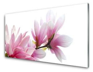 Nástenný panel  Magnolie kvet 125x50 cm