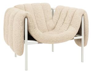 Kreslo Puffy, Eggshell / Cream – Hem