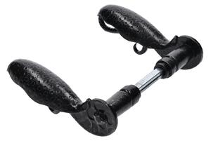 Kovian-Prod kľučka 145x75mm, priemer osadenia 18mm, čierna, pár