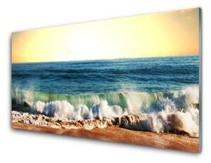 Nástenný panel  Oceán pláž príroda 100x50 cm