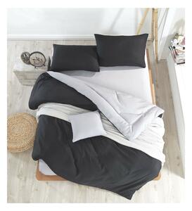 L'ESSENTIEL MAISON Čierno-šedý set posteľnej bielizne