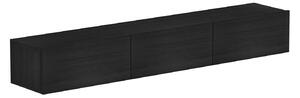 TV stolík/skrinka Tessa (čierna). Vlastná spoľahlivá doprava až k Vám domov. 1089351