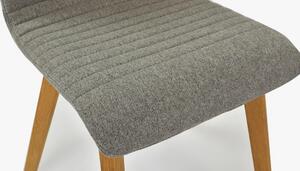Dubová sivá stolička arosa (orion 108) AKCIA