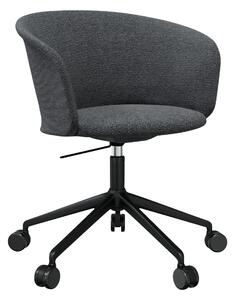 Stolička Kendo 5-star Castors, Graphite, Black – Hem