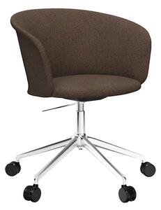 Stolička Kendo 5-star Castors, Rosewood, Hliník – Hem
