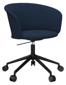 Stolička Kendo 5-star Castors, Dark Blue, Black – Hem