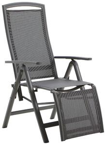 RELAXAČNÉ KRESLO kov, textil Amatio - Série záhradného nábytku