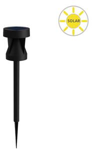 Philips 8720169386877 Avery solárne stojanové svietidlo/stĺpik zapichovací LED V408mm + hrot140mm 1,8W/200lm 2700K IP44 čierna