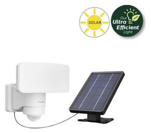 Philips 8720169362161 UltraEfficient Tylus solárne nástenné svietidlo so senzorom LED 6W 1000/50lm 3000K IP44 biela