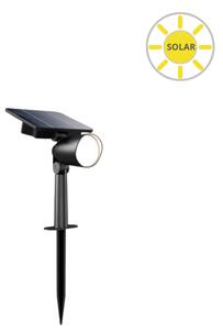 Philips 8720169362246 Ashlyn solárne zapichovacie svietidlo/reflektor LED V187mm + hrot203mm 1,4W/150lm 2700K IP44 čierna